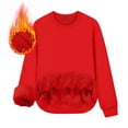 thumbnail image 4 of QIPOPIQ Chandail en Molleton Ras du Cou pour Hommes Manches Longues Décontracté Chaud en Polaire Chandail Liquidation, 4 of 9