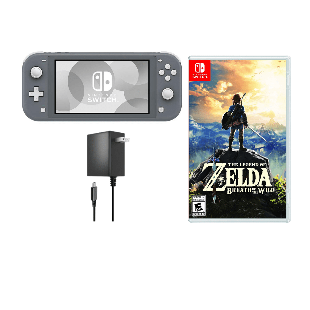 Nintendo Switch Lite Handheld Console Turquoise Refurbished Bundle