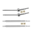 thumbnail image 1 of fastboy RCGOFOLLOW Aluminum Alloy CNC Machined Rear CVD Shaft For 1/18 Rc Rear CVD Shaft Trx4m RC Car Part RC Car Accessories Silver, 1 of 6