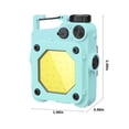 thumbnail image 3 of Qocolhg Lanterne à DEL Rechargeable, Essentiels de Camping, Alimentée par USB, Étanche IPX4, Lampe Lanterne pour Urgence d'Ouragan, Randonnée, Maison et Plus, 3 of 8