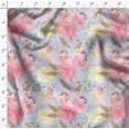 thumbnail image 4 of Soimoi Poly Georgette Fabric Leaf Floral Fabric Prints by Yard 52 Inch Wide, 4 of 6