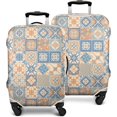 thumbnail image 1 of Travel Luggage Cover Suitcase Protector Fits 18-32 Inch Luggage Wheel Covers Patterned Travel Related Items Flower Luggage Protector Elastic Luggage Anti-scratch Suitcase Cover S, 1 of 5