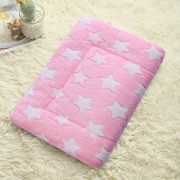 LSLJS Pet Mat Plush Dog LargeMedium and Small Dog Pet Mat Winter Warm Pet Bed Dog Mat, Home Accessories