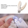 thumbnail image 4 of Pet Grooming Nail Clipper, Dog Nail Clipper Portable  for Home for Cat Light Blue,Brown, 4 of 7