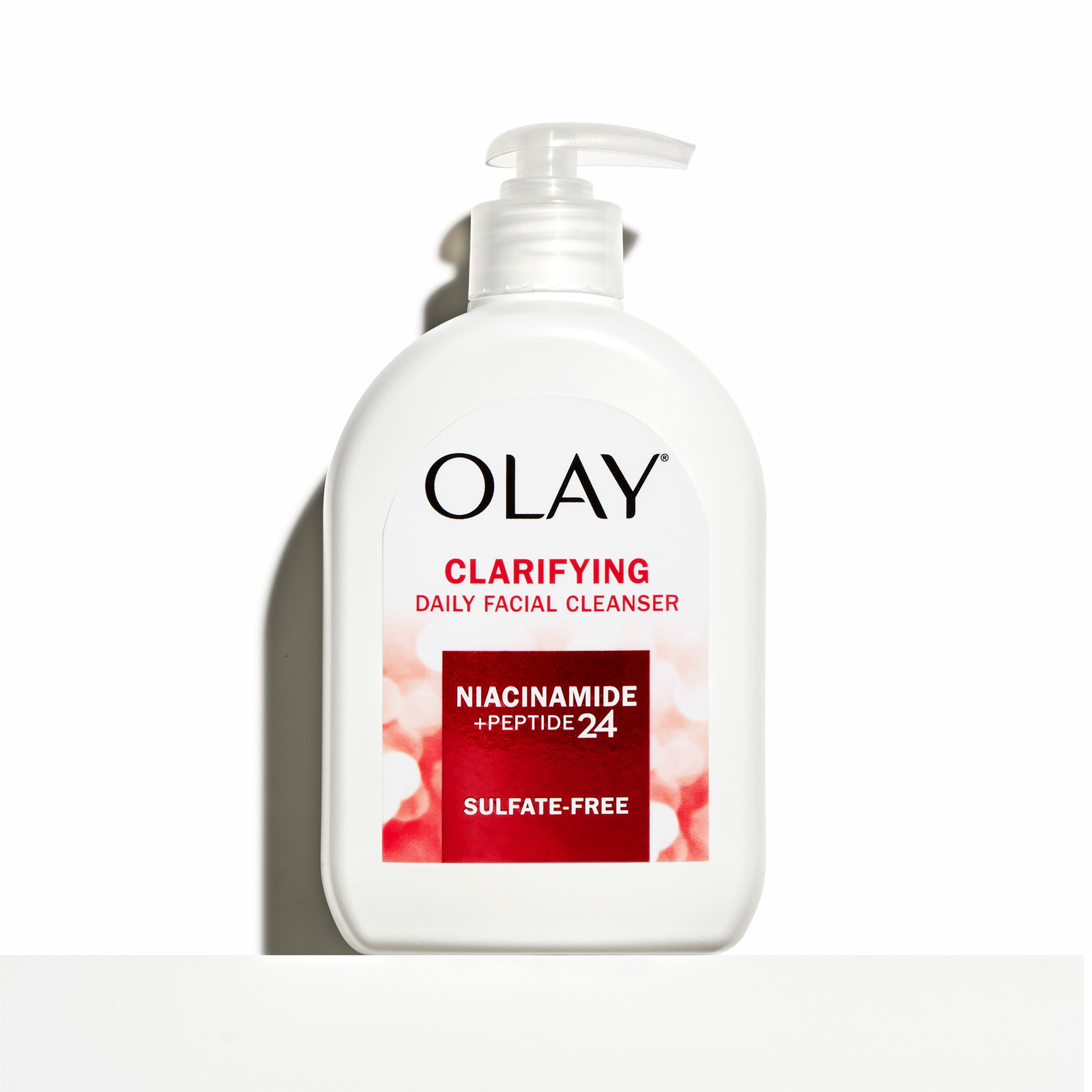Olay Niacinamide + Peptide 24 Nettoyant pour le Visage, Purifiant, Sans Sulfate