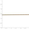 thumbnail image 5 of 14K Yellow Gold 14ky 1.3mm Curb Pendant Chain 24 Inch, 5 of 5