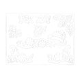 thumbnail image 2 of MakerAid® Floral Corners & Borders #1 Trace Facile Motif Réutilisable, 2 of 3