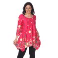 thumbnail image 1 of White Mark Tunique pour Femmes à Manches 3/4 en Jersey, 1 of 5