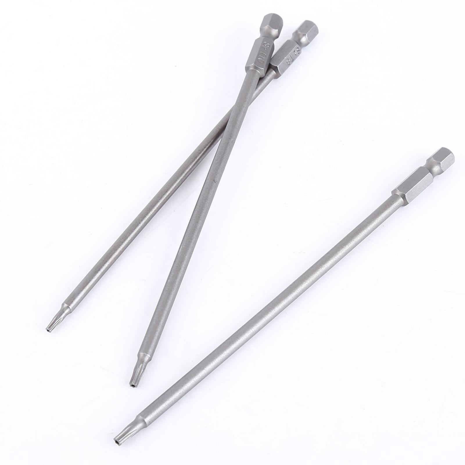 Screwdriver Bit, 150mm 8pcs S2 Steel Star Head Screwdriver Set Bits Hand Tools Screw Driver Set