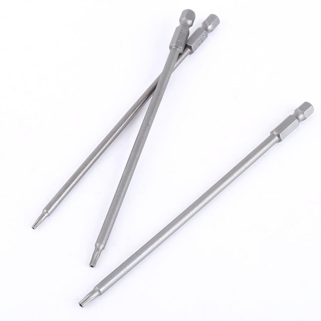 Screwdriver Bit, 150mm 8pcs S2 Steel Star Head Screwdriver Set Bits Hand Tools Screw Driver Set