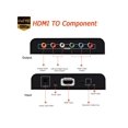 thumbnail image 2 of HDMI to Component 1080P (YPbPr) RGB + R/L Converter with Coaxial Audio Output + R/L Audio Support MacBook Nintendo Switch PS4 PS3 Blu-ray Player DVD Xbox Notebook, 2 of 7