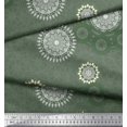 thumbnail image 3 of Soimoi Poly Georgette Fabric Mandala Ethnic Print Sewing Fabric Yard 52 Inch Wide, 3 of 3
