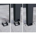 thumbnail image 4 of CANOPIA by PALRAM Stockholm 11 ft. x 12 ft. Aluminum Patio Cover - Grey, 4 of 8