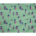 thumbnail image 4 of oneOone Polyester Lycra Fabric Stripe & Geometrical Shapes Geometric Print Fabric By The Yard 56 Inch Wide, 4 of 4