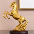 thumbnail image 2 of tredstone Nordic Salon Cheval Art Statue Sculpture Animal Steed Statues Résine Art, 2 of 9
