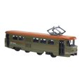 thumbnail image 1 of HILABEE Classic Tram Model 1/90 Decorative Collectors Gift Collectible Prop Ornament Retro Green, 1 of 9