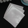 thumbnail image 2 of DOLITY 10 Pcs 12 X 12 (30 X 30cm) Serviettes de Table Carrées en Polyester Blanches Poche 21, 2 of 3