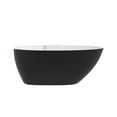 thumbnail image 1 of A&E Bath and Shower HADIYA-56-BLK FREESTANDING BATHTUB, 1 of 11