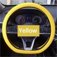 thumbnail image 1 of TIMIFIS Housse de Volant Accessoires Auto Housse de Volant en Silicone Antidérapante Résistante à l'Usure Housse de Protection pour Volant de Voiture Quatre Saisons Housse Universelle pour Volant, 1 of 2