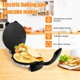 thumbnail image 2 of Wekvgz Roti Maker with Removable Handle Electric Tortilla Press Nonstick Tortilla Maker Compact Chapati Maker Machine Multifunctional Tortilla Maker Machine for Making Tortillas, 2 of 10