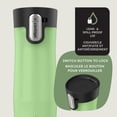 thumbnail image 2 of Contigo West Loop 3.0 Tasse de Voyage en Acier Inoxydable avec Crochet pour Sachet de Thé et Couvercle Anti-Déversement, Tasse Réutilisable à Isolation sous Vide pour Café et Thé, 16 oz (473 ml), C, 2 of 8