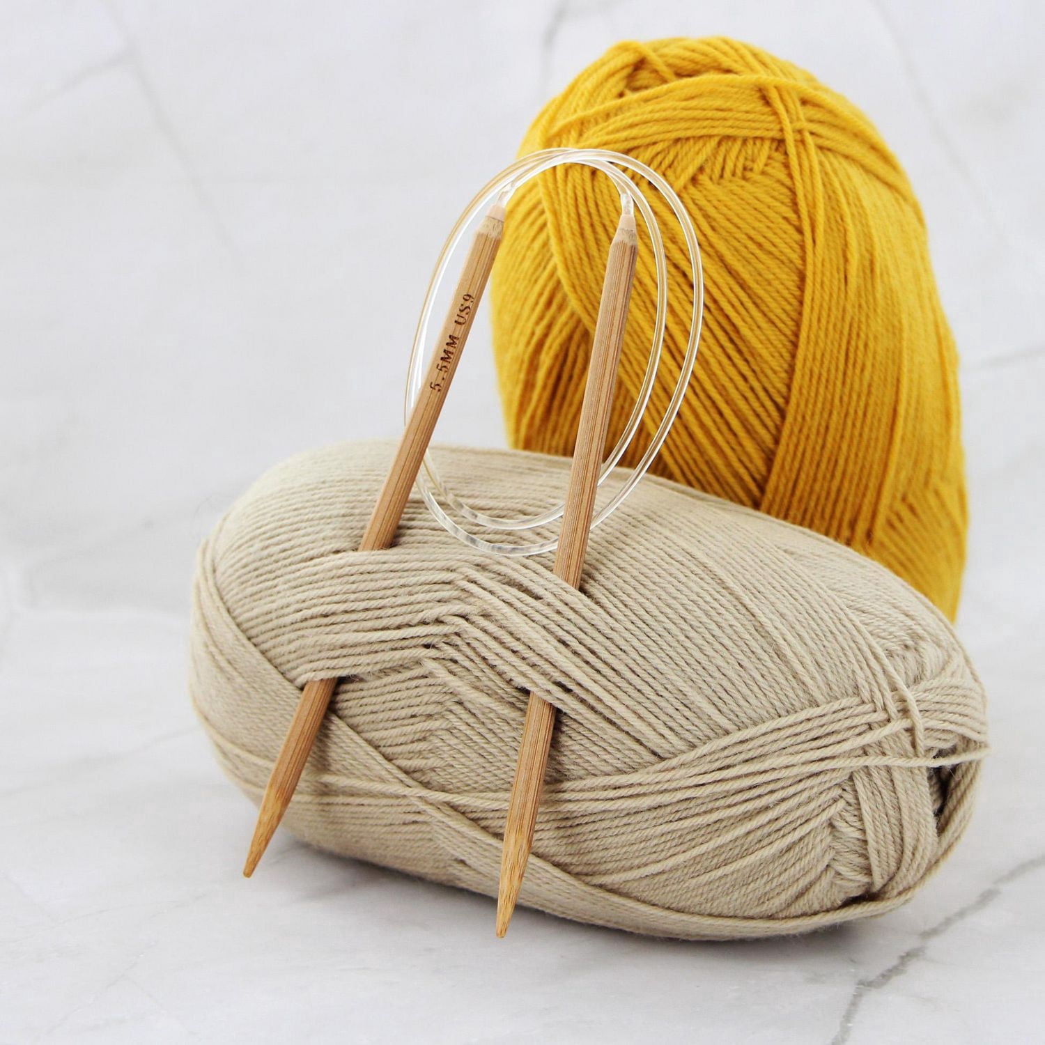 LOVE KNITTING 76 cm (30 in) Bamboo Circular Knitting Needles, 75 cm (29.5 in), 5.5 mm (0.22 in)