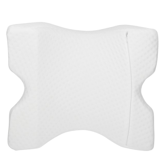 Knee Pillow For Side Sleepers, Memory Leg Support Pillow Pain Pressure Sciatica Relief Cushion With Washable Cover