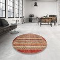 thumbnail image 3 of Ahgly Company Tapis d'Intérieur Rectangulaire Abstrait Rouge Tapis de Zone Abstrait, 3 Pieds x 5 Pieds, 3 of 6