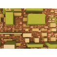 thumbnail image 1 of Ahgly Company Machine Washable Indoor Rectangle Transitional Yellow Area Rugs, 2' x 4', 1 of 7