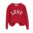 thumbnail image 4 of Chandails à Capuchon pour Garçons Garçons d'Âge Préscolaire et Filles Mode Mignon Couleur Unie Manches Longues Col Rond Chandail de Sport Chandail à Capuchon Chandails à Capuchon pour Filles, 4 of 9