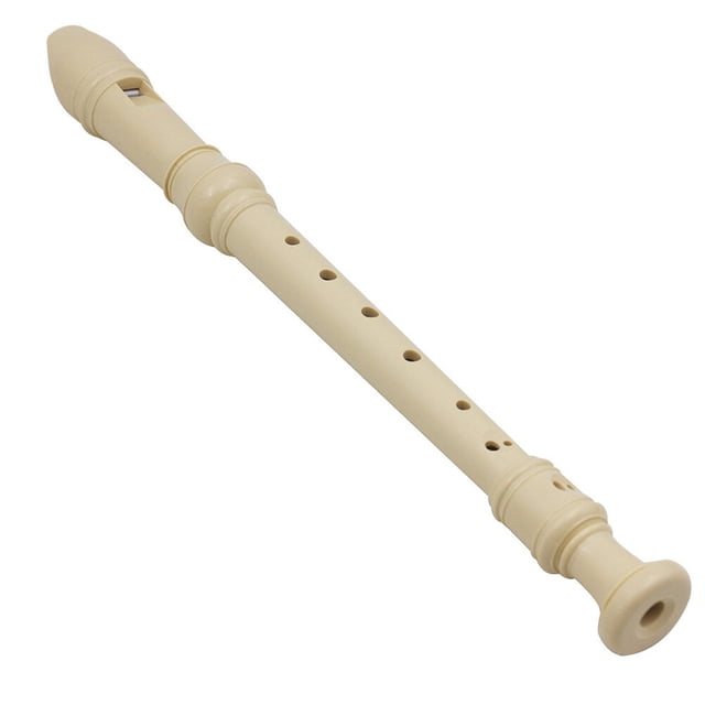 Flûte Soprano Descendante à 8 Trous en ABS, instrument à Vent beige en Matériau ABS de Qualité Supérieure. Doté d'Une Conception à 8 Trous pour Jouer Divers Morceaux, Mesurant 32,9 X 3 X 3 cm. Idéal pour les Débutants pour Exercer la Flexibilité et la coordination des Mains Tout en Produisant des Tons Précis.