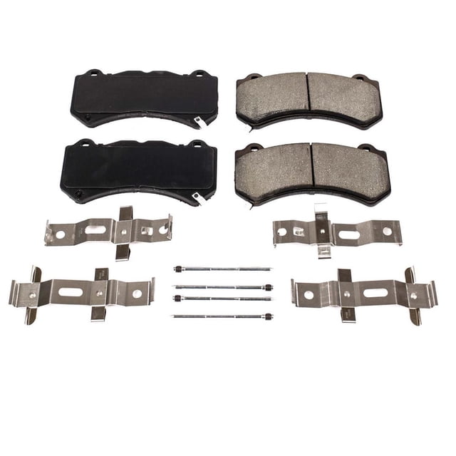 Power Stop Brake Pad 17-1405 Z17 Evolution; FMSI Number D1405; Ceramic Brake Pads; Set Of 4; With Premium Stainless Steel Hardware