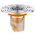 thumbnail image 1 of Floor Drain Core Shower Floor Strainer Cover Toilet Sewer Anti-odor Plug PVC, 1 of 12