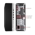 thumbnail image 2 of Desktop PC HP ProDesk 600 G5 SFF Business Computer Intel Hexa-Core i5 9th Gen upto 4.40 GHz 16GB DDR4 RAM 2TB NVMe SSD Windows 11 Pro WiFi + Bluetooth Adapter, 2 of 4
