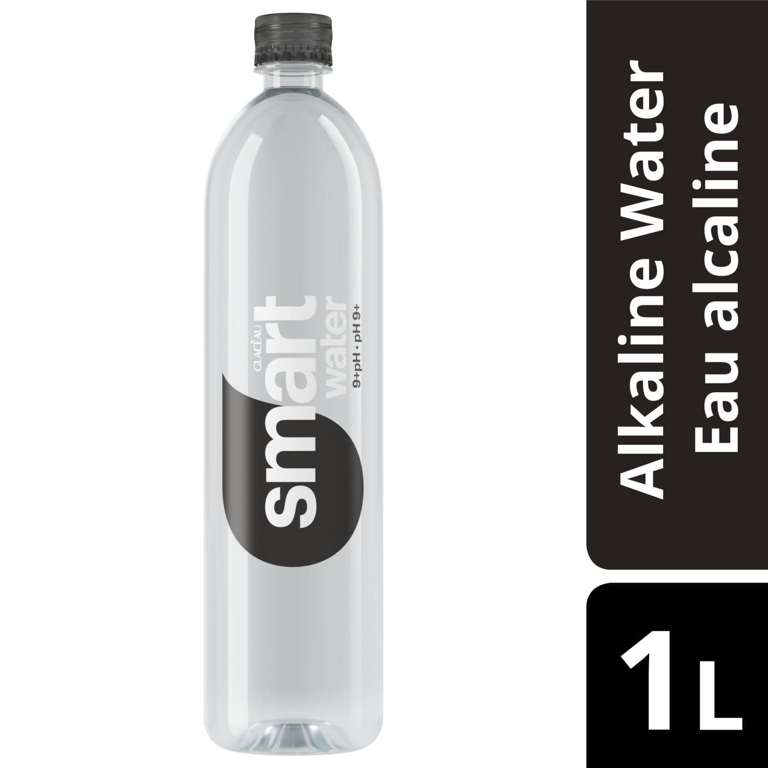 Glaceau Smartwater Alcaline Bouteille, 1 Liter