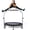 Rouge, variante sur BCAN Trampoline Pliable de 40 Pouces, Rebondisseur D\'entraînement Physique avec Poignée en Mousse Ajustable, Trampoline d'Exercice pour Adultes/enfants Entraînement Intérieur/jardin Charge Max 330 Lb