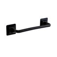 thumbnail image 1 of Lefu Self-Adhesive Towel Rod Storage Rack, Towel Bar Stick on Wall Bath Towel Holder Rail Rack,Black S, 1 of 4