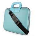 thumbnail image 1 of Versatile Daily Commute Slim Light Durable Spill Scratch Resilient Briefcase Messenger Bag for 14 inch Laptops, Chromebooks, 1 of 7