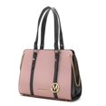 thumbnail image 1 of MKF Collection by Mia K. MKF-X733BLS Sac à Main en Cuir Vegan Color Block pour Femmes, 1 of 1