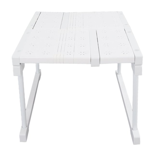 Étagère de Garde-Robe Extensible pour Armoires, Garde-Robes et Éviers avec Conception Multifonctionnelle, Séparateur à Étages, Robuste, Durable, Installation Pratique