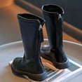 thumbnail image 4 of RXIRUCGD Shoes Fall/Winter New High Princess Long Fashion Children's Leather Boots, 4 of 7