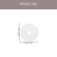 thumbnail image 2 of OULII 100pcs Pegboard Hooks Protector Peg Hook Disc PE Inventory Control Storage Organization, 2 of 8