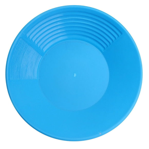 Liquidation! beishanbush Fournitures de Nettoyage Bassin d'Or Extraction Minière Curage Prospection Tamisage Panning Bleu