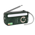 thumbnail image 3 of LSLJS Weather Radio, Emergency Hand Crank Radio with Solar Charger, Portable Battery Operated AM FM Shortwave Radio with LED Flashlight, USB Charger, Alert, Hand Crank Radio, 3 of 7