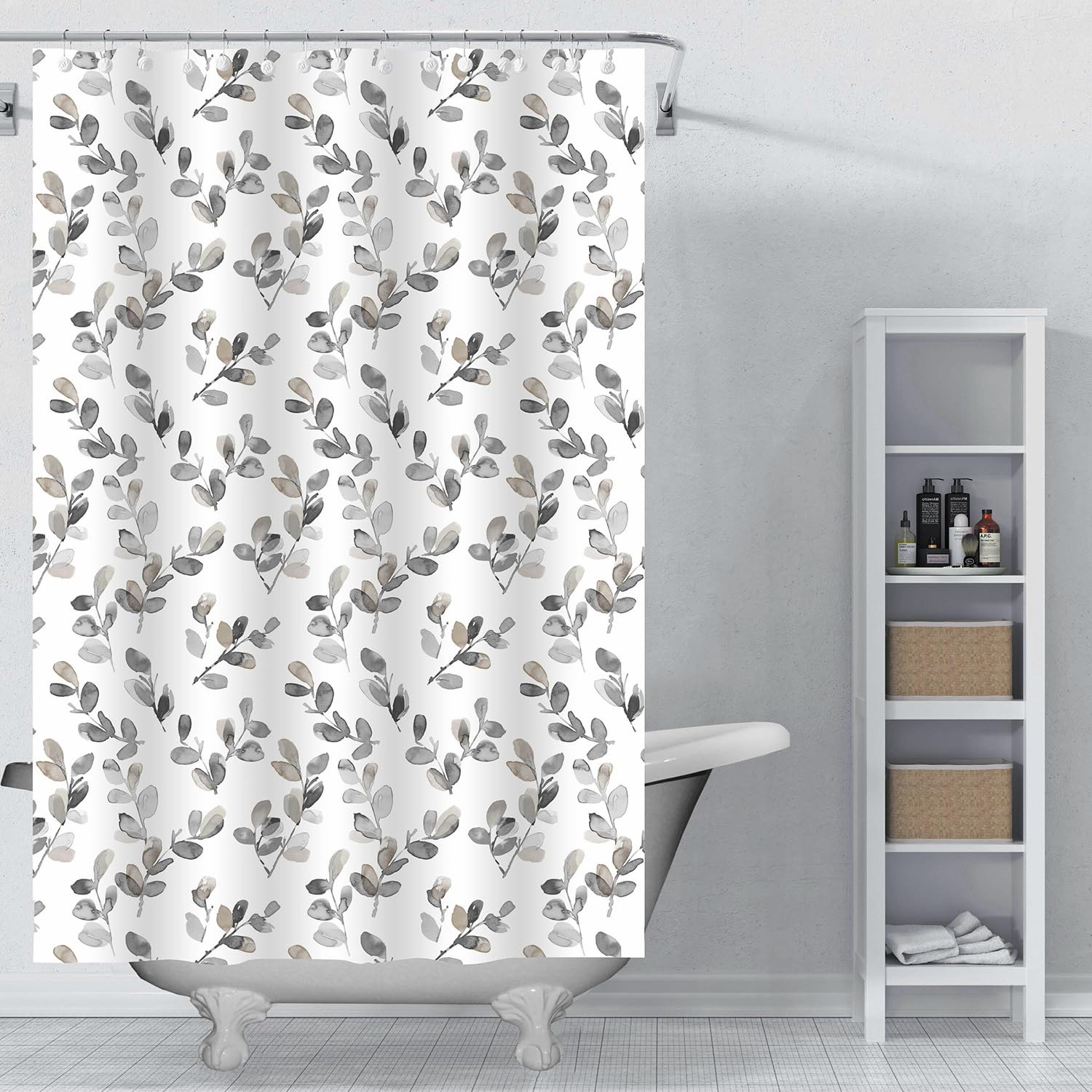 LQFMEHOT Shower Curtain Liner 5G Shower Liners with 12 Rustproof Metal Grommets and Weighted Magnets Waterproof Duty Shower Curtains for Shower Bathroom 72 x 72