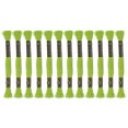 thumbnail image 1 of Unique Bargains Fil à Broder Vert Vif, 8 m - 12 Écheveaux, 1 of 6
