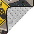 thumbnail image 3 of Tapis de Manette de Jeu Gamer Zone, Tapis de Porte Antidérapant Lavable en Machine, 36 Pouces x 24 Pouces, 3 of 6