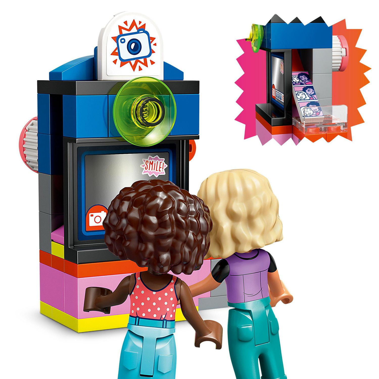 LEGO Friends Hair Salon and Accessories Store Toy Building Set - Hair Salon Toy for Girls and Boys, Ages 7+ - Gift Idea for Kids Birthday - with 3 Minidolls - 42662