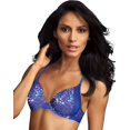 thumbnail image 1 of Maidenform Womens Natural Boost Demi Bra, 34B, Multi Floral Print/Steel Blue, 1 of 1
