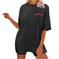 thumbnail image 1 of Birdeem T-Shirt Imprimé à Manches Courtes Col Rond Décontracté pour Femmes, 1 of 6